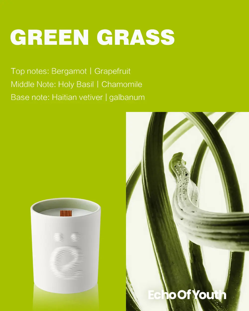 emonster-scented candle-Morning dew on green grass-