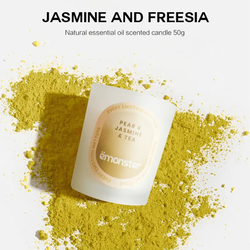 emonster-scented candle-Christmas series-Jasmine to Freesia